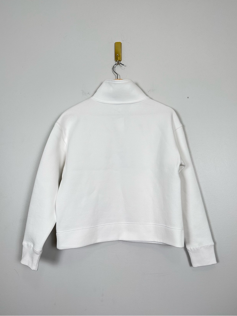 TUCKERNUCK SPORT White Snap Neck Bailey Pullover | NWT | Size Small - Picture 8 of 11